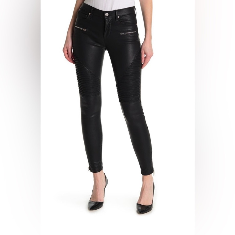 Blank NYC Vegan Leather Moto Pants